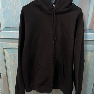 H&M Black Loose Fit Hoodie